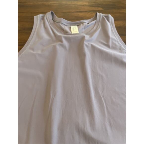 Spanx Sz S Go Lightly Got Ya Covered Tank Top, Satin Purple Athleisure Yoga Spa - Picture 2 of 7